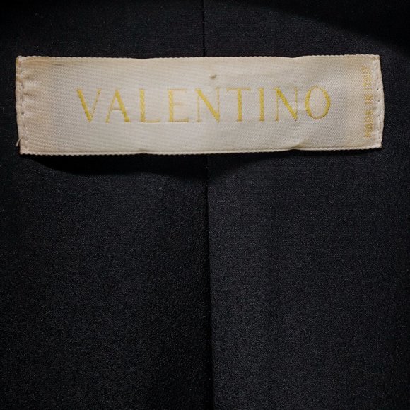 Valentino Brown Tweed Ruffle Jacket - Picture 4 of 10